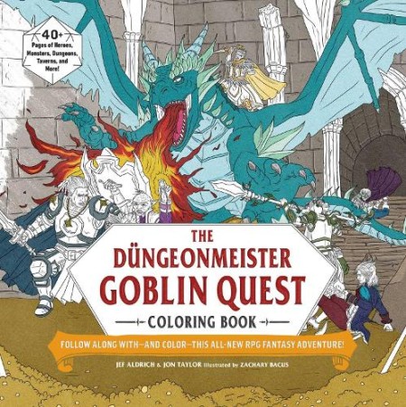 Dungeonmeister Goblin Quest Coloring Book