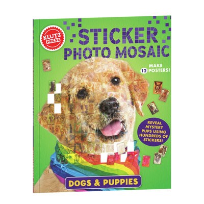 Sticker Photo Mosaic: Dogs a Puppies