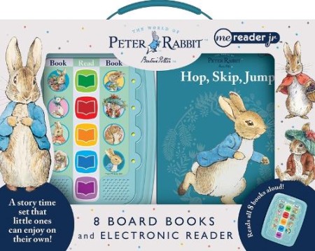 World of Peter Rabbit: Me Reader Jr 8 Board Books and Electronic Reader Sound Book Set