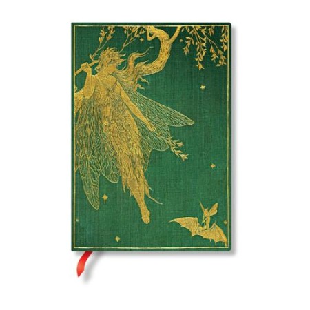 Olive Fairy (Lang’s Fairy Books) Midi Unlined Softcover Flexi Journal (Elastic Band Closure)