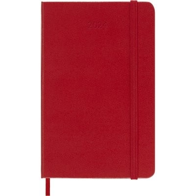 Moleskine 2024 12-Month Weekly Pocket Hardcover Notebook