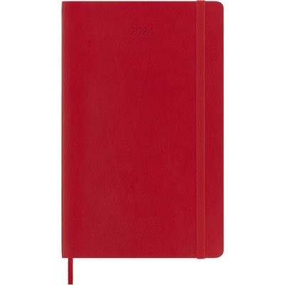 Moleskine 2024 12-Month Daily Large Softcover Notebook