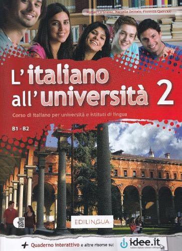 L'italiano all'universita 2 + online access code + audio CD. B1-B2