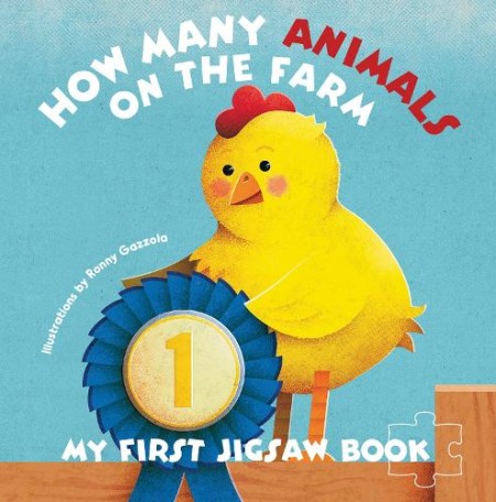 My First Jigsaw Book: How Many Animals on the Farm?