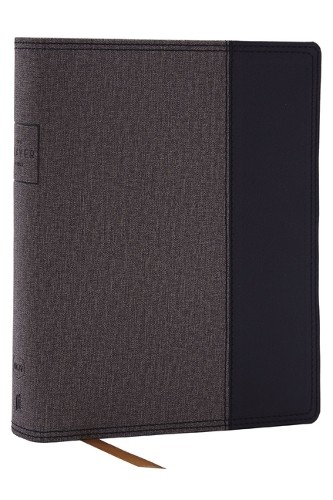 Prayer Bible: Pray God’s Word Cover to Cover (NKJV, Black/Gray Leathersoft, Red Letter, Comfort Print)