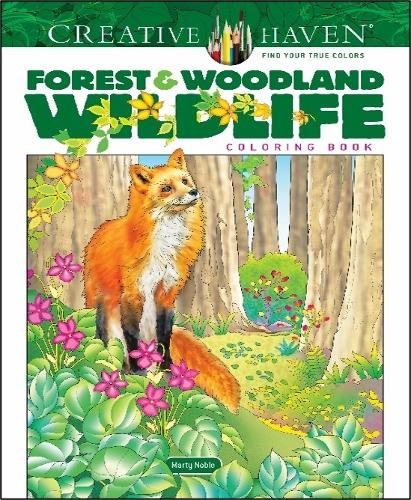 Creative Haven Forest a Woodland Wildlife Coloring Book