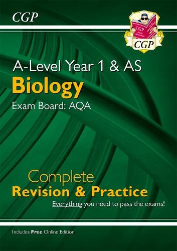 A-Level Biology: AQA Year 1 a AS Complete Revision a Practice with Online Edition