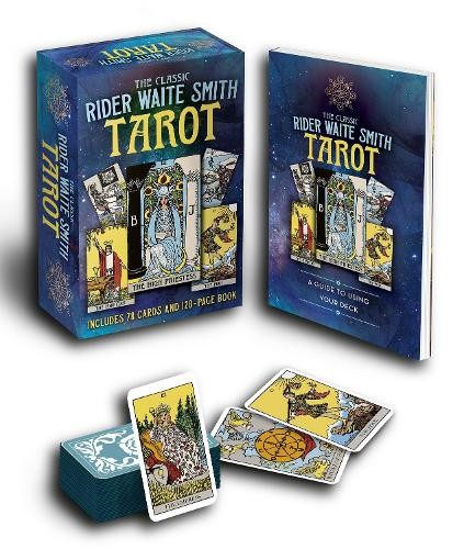 Classic Rider Waite Smith Tarot Book a Card Deck
