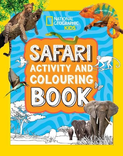 Safari Activity and Colouring Book