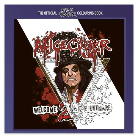 Official Alice Cooper Colouring Book