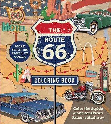 Route 66 Coloring Book