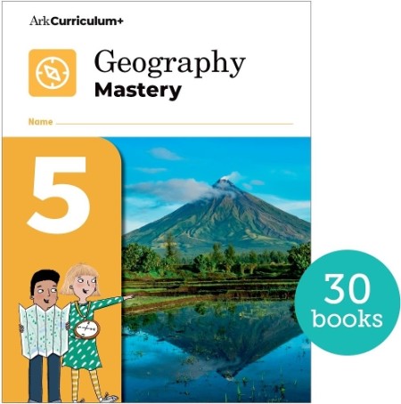 Geography Mastery: Geography Mastery Pupil Workbook 5 Pack of 30