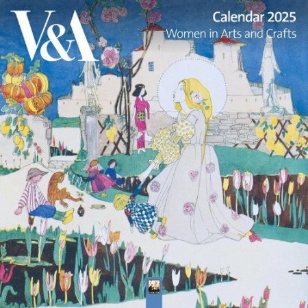 VaA: Women in Arts and Crafts Wall Calendar 2025 (Art Calendar)