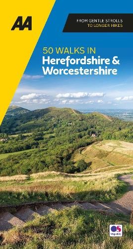 AA 50 Walks in Herefordshire a Worcestershire