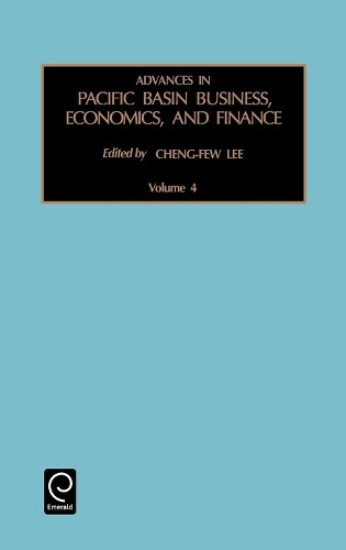 Advances in Pacific Basin Business, Economics, and Finance