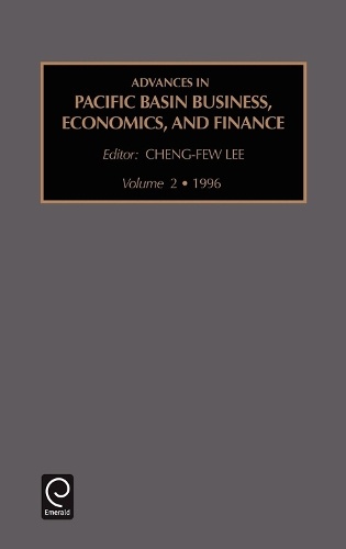 Advances in Pacific Basin Business, Economics and Finance