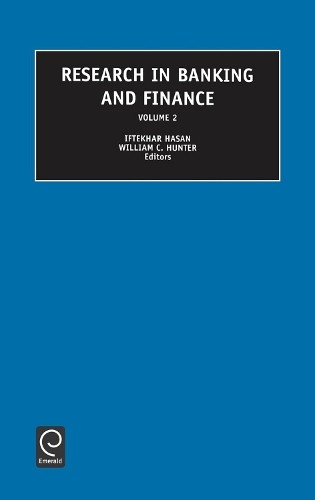 Research in Banking and Finance