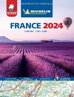France 2024 - Tourist a Motoring Atlas Multi-flex