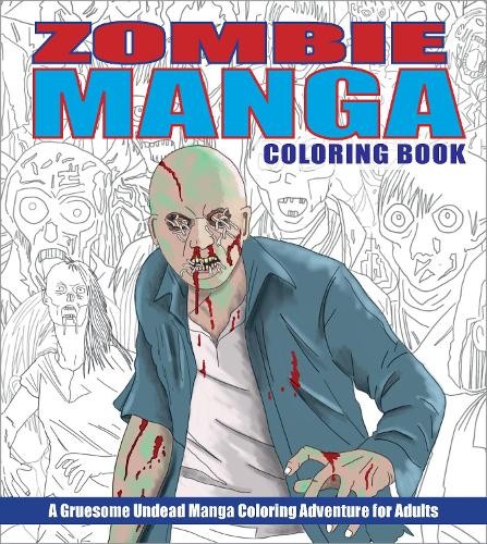 Zombie Manga Coloring Book