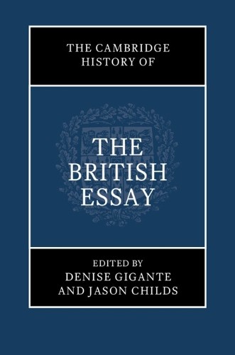 Cambridge History of the British Essay