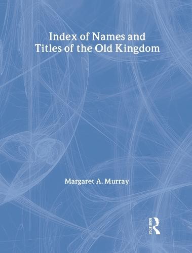 Index Of Names a Titles Of The