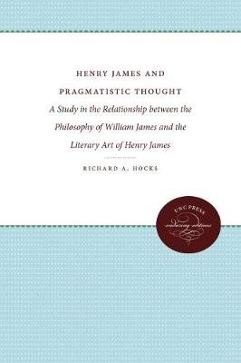 Henry James and Pragmatistic Thought