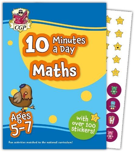 New 10 Minutes a Day Maths for Ages 5-7 (with reward stickers)