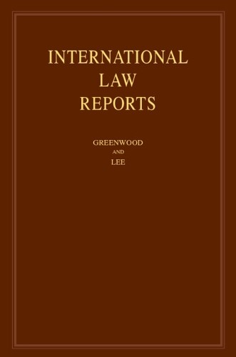 International Law Reports: Volume 205