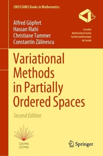 Variational Methods in Partially Ordered Spaces