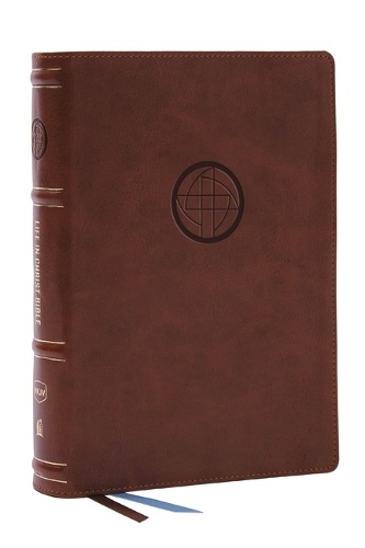 Life in Christ Bible: Discovering, Believing, and Rejoicing in Who God Says You Are (NKJV, Brown Leathersoft, Red Letter, Comfort Print)