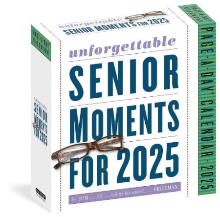 Unforgettable Senior Moments Page-A-Day® Calendar 2025