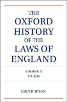 Oxford History of the Laws of England Volume II