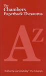 Chambers Paperback Thesaurus