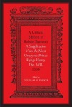 Critical Edition of Robert Barnes's A Supplication Vnto the Most Gracyous Prince Kynge Henry The. VIIJ. 1534