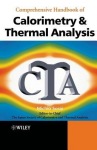 Comprehensive Handbook of Calorimetry and Thermal Analysis
