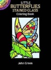Little Butterflies Stained Glass Coloring Book