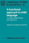 Functional Approach to Child Language