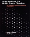 Simulations for Solid State Physics Paperback without CD-ROM
