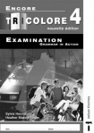 Encore Tricolore Nouvelle 4 Grammar in Action Pack (x8)