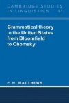 Grammatical Theory in the United States