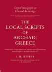 Local Scripts of Archaic Greece