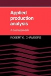 Applied Production Analysis