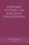 Oxford Studies in Ancient Philosophy XXVII