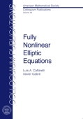 Fully Nonlinear Elliptic Equations
