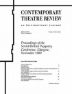 Proceedings of the Soviet/British Puppetry Conference
