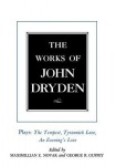 Works of John Dryden, Volume X