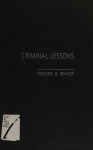 Criminal Lessons