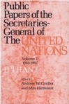 Public Papers of the Secretaries-General of the United Nations