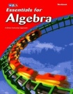 Essentials for Algebra, Student Workbook