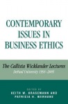 Contemporary Issues in Business Ethics